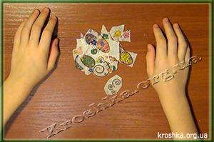 Наши вырезанные детали салфетки