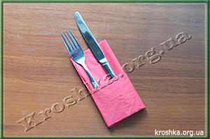 Сервировка стола, как сложить салфетку